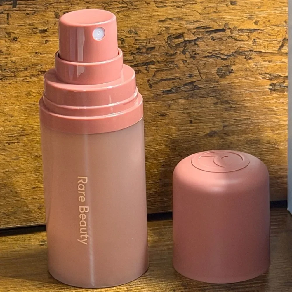Rare Beauty Bundle: Courage Lip + Mini Hope Blush +Find Comfort Mist +Sample-NEW